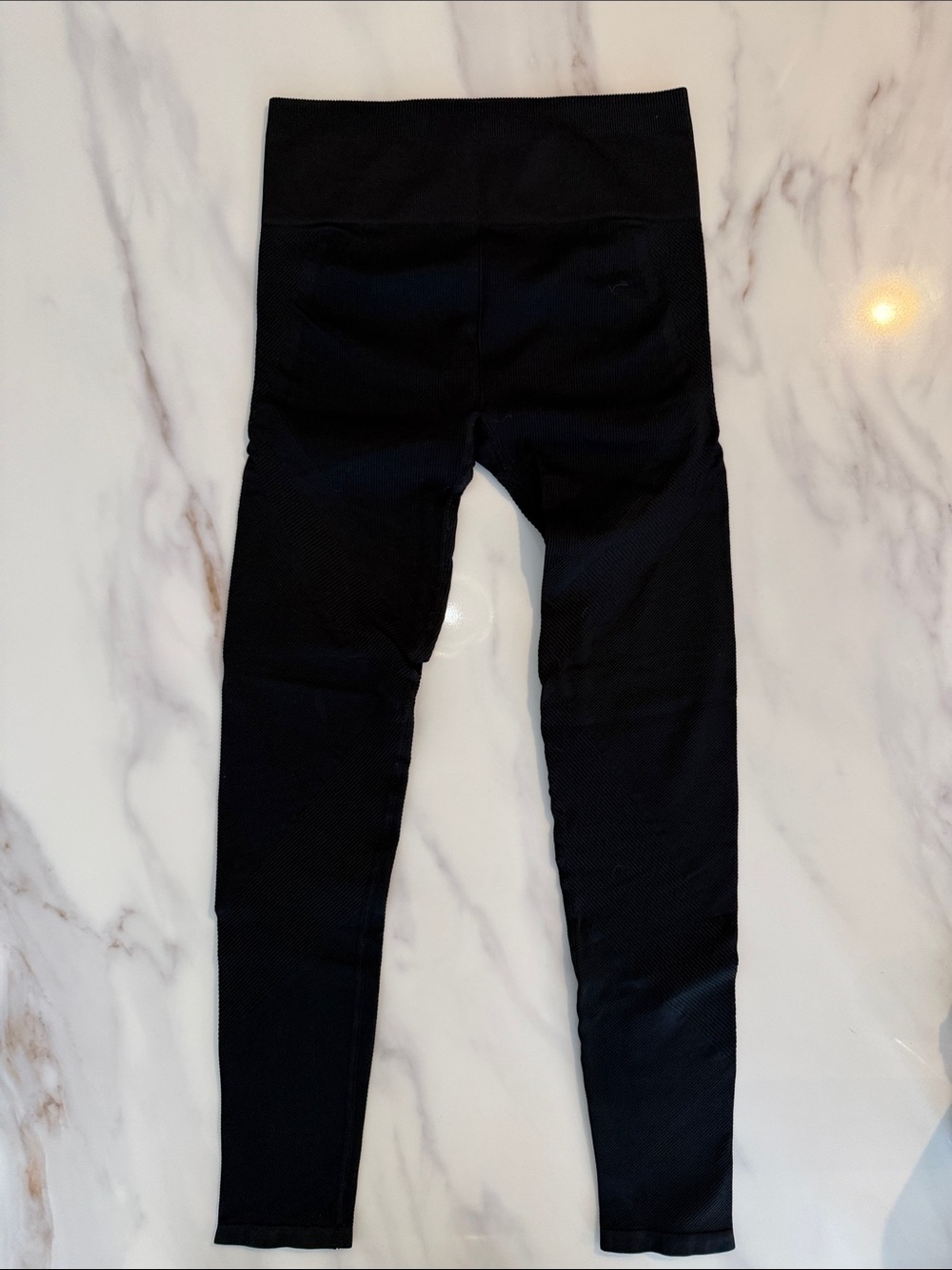 Fabletics Seamless High-Waisted Leggings Pants Medium Black